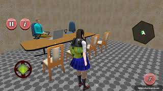 School Girl Life Simulator: High School Games Android/iOS Gameplay/Walkthrough screenshot 1