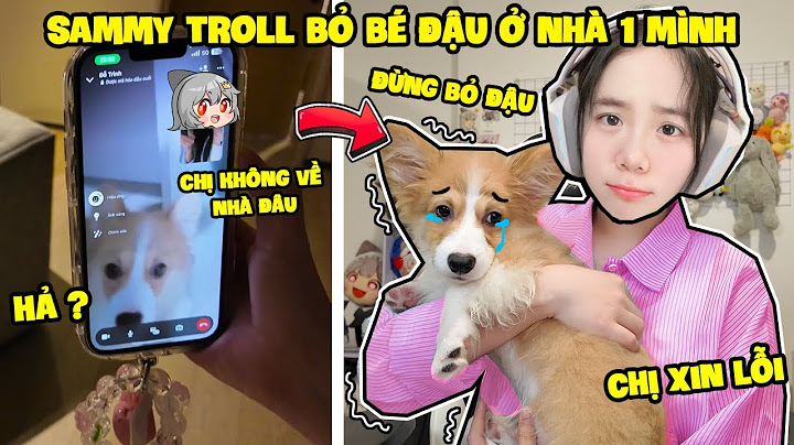 SAMMY TROLL BỎ BÉ ĐẬU Ở NHÀ 1 MÌNH VÀ CÁI KẾT SIÊU ĐAU LÒNG