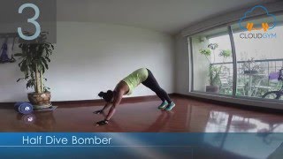 Half Dive Bomber - CloudGym Training Anywhere