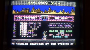 Commodore 16 / 116 / Plus4 - Tycoon Tex (Gremlin Graphics) - Gameplay (plus4punk)
