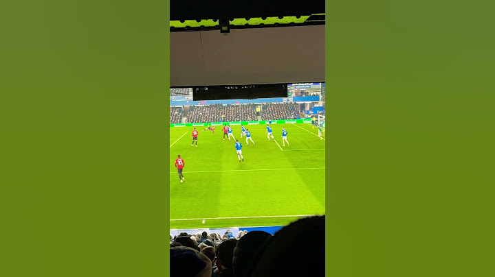 Live view of Alejandro Garnacho wonder goal vs Everton November 2023