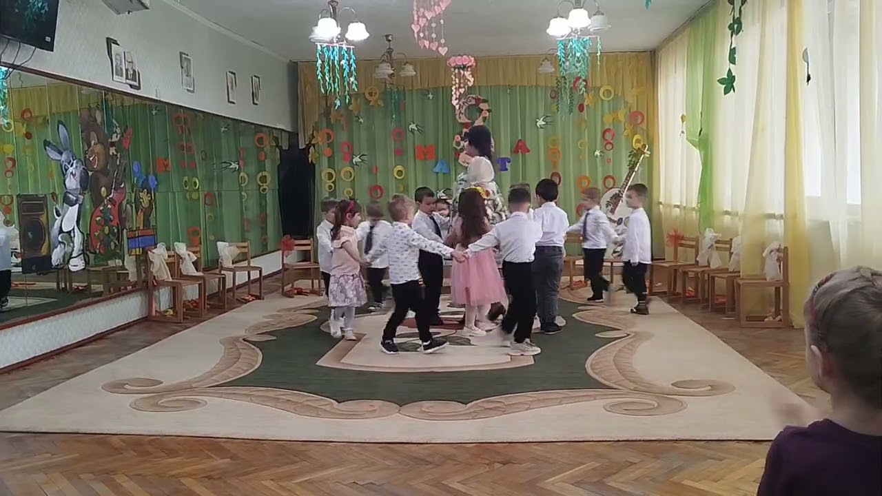 Хоровод Весны в средней группе Семицветик 