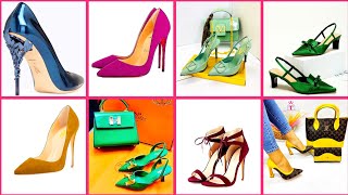 Diseños de Zapatos y Bolsos para Mujer más Exigentes en Colores Sólidos #SHESELECTION