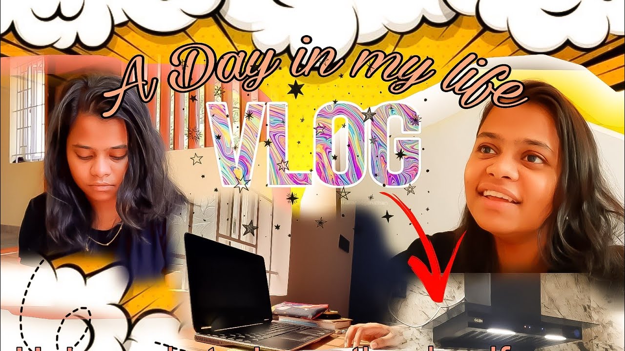 Diml Vlog My first *DIML *vlog tamil 😌my full day routine 😂haircare 💇♀️study ...