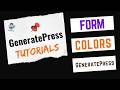 How to Customize Form Colors in GeneratePress