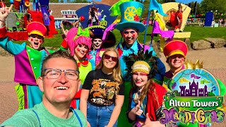 Alton Towers Mardi Gras Vlog 2023