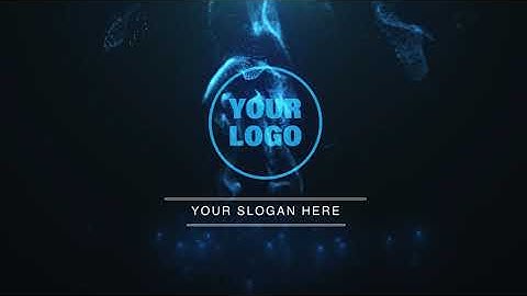 Mẫu thiết kế intro video logo 25