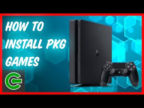 How to install and run PS4 PKG game format on firmware 4.05