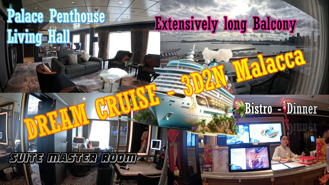 Star Dream Cruise Ship | Palace Penthouse | 3D2N Malacca | EP01