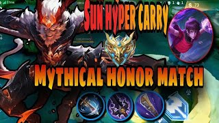 How to Carry sun in mythical honor  rank || road to mythical glory.