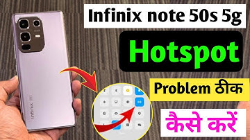 Infinix note 50s 5g hotspot problem fixed / How to solve hotspot problem in Infinix note 50s 5g