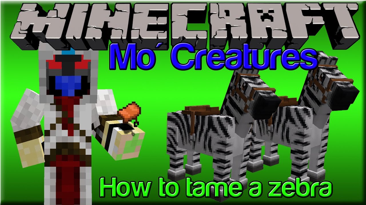 How To Tame A Zebra In Mo Creatures