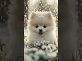 She always like to play with snow!!!