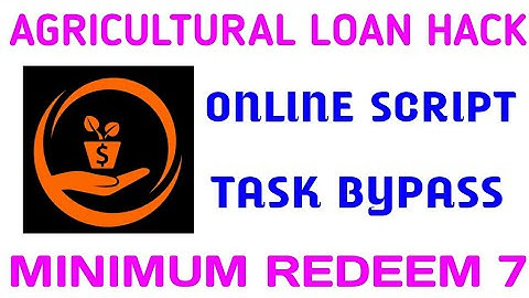 Agricultural Loan App Hack || Online Task Bypass || Minimum Redeem Only ₹7