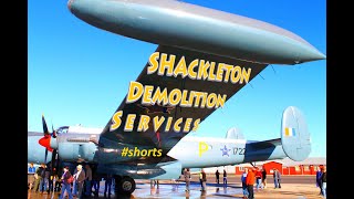 Shackleton Blows over a Wall! #shorts
#shorts In the video on my YouTube channel where a Shackleton blows over a wall when revving up its four massive engines to near full throttle, the sound-track contains some amazing information and an interesting surprise!
One can clearly see when each engine was started ... first nr. 3, then 4, followed by 2 and 1 respectively. After a few minutes’ warm-up, you will hear the almighty roar of those four Rolls-Royce 37 litre V12 engines being pushed into the red!
So, while you are trying to think why the collapsing of the wall, coincides with the sound suddenly dropping, let’s listen to a few of these moments .....
If you thought that the sound level dropped because a huge area, previously reflecting sound, suddenly disappeared, you are correct! Shackleton Blows over a Wall! #shorts