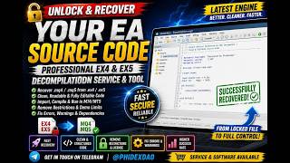 🔥 Unlock Your EA Source Code in few hours! (.#EX4 to .#MQ4 | .#EX5 to .#MQ5)