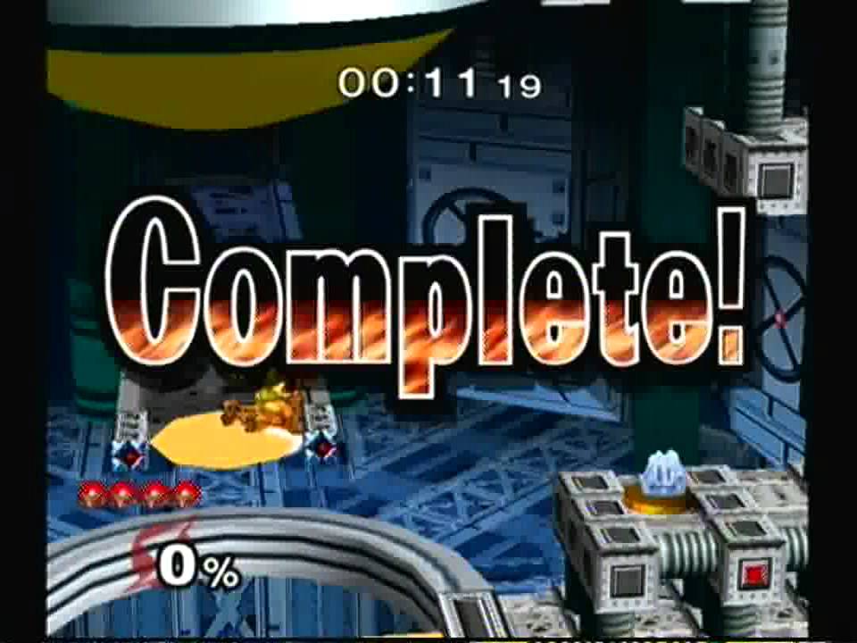 Super Smash Bros. Melee: Adventure Mode with Samus (Hard)