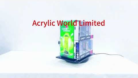 acrylic vape device display counter