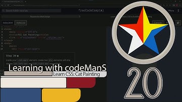 FreeCodeCamp | Learn Intermediate CSS by Building a Cat Painting: Step 20 | Responsive Web Design