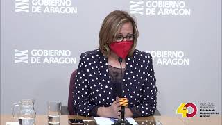 Rueda de prensa tras consejo de Gobierno. 23 febrero 2022