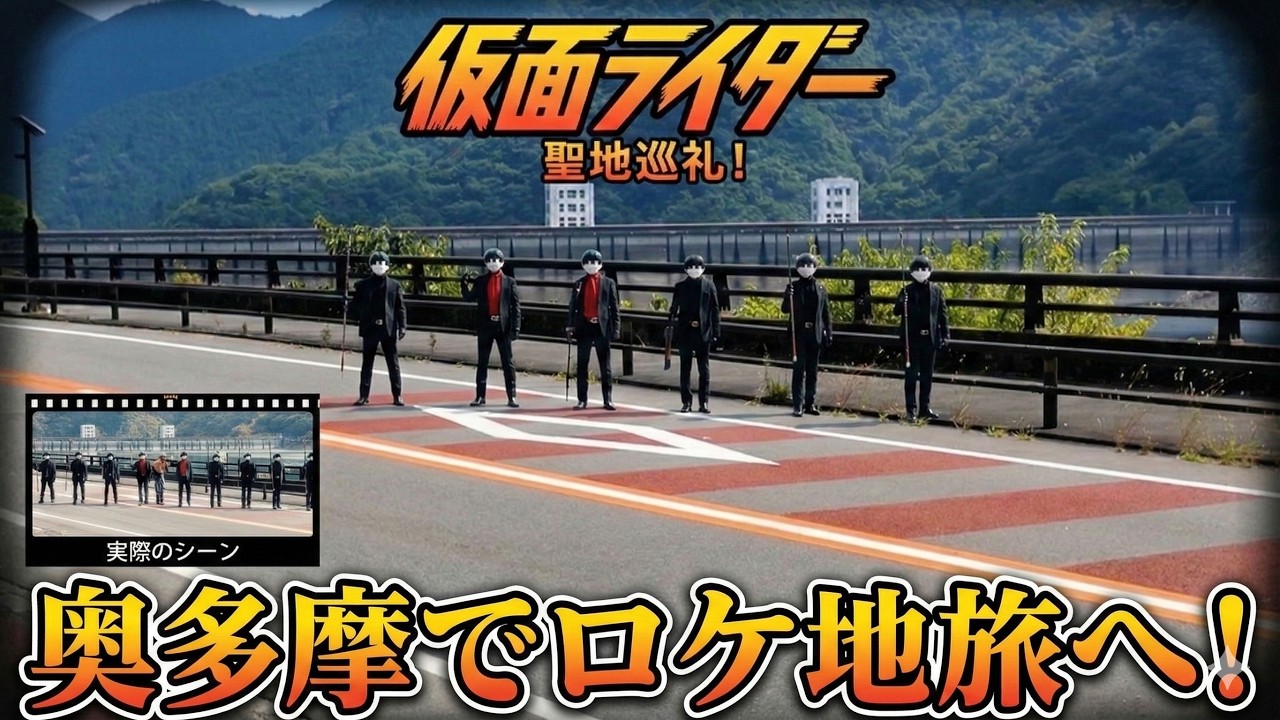 東京の奥地に潜むロケ地を探してきた【奥多摩】