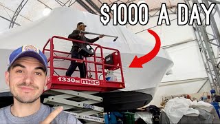 How To Make $1000 A Day Shrink Wrapping Boats