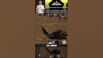 sjuush - 1vs3 clutch (T - post-plant.. (Heroic vs Aurora) - BLAST.tv Paris Major 2023 Europe RMR B