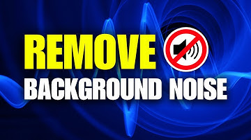 How To Remove Background Noise From Video (FREE)