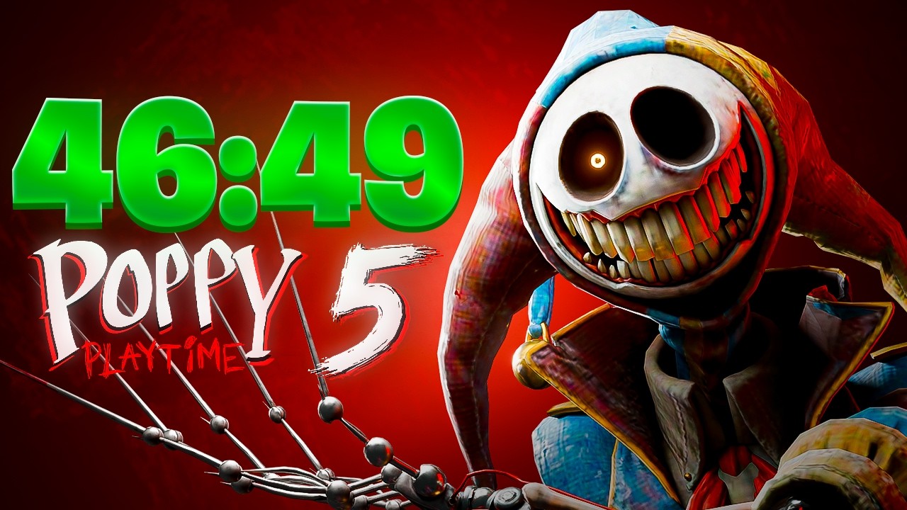 ASÍ ES LA SPEEDRUN de POPPY PLAYTIME 5 / proacventure