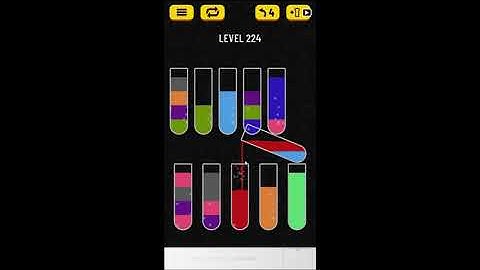 Water Sort Puzzle Level 224