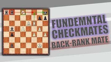 Back Rank Checkmate - Fundamental Mating Patterns