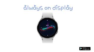 Galaxy Watch 4 - Watch Face - Neon Blunder Alpha screenshot 3