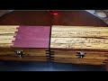 Keepsake Boxes, made from Purple Heart, Walnut and Zebra Wood Keepsake Boxes, made from Purple Heart, Walnut and Zebra Wood