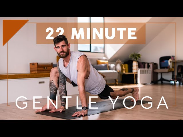 22 Minute Full Body Gentle Yoga Practice for Beginners and Athletes class=