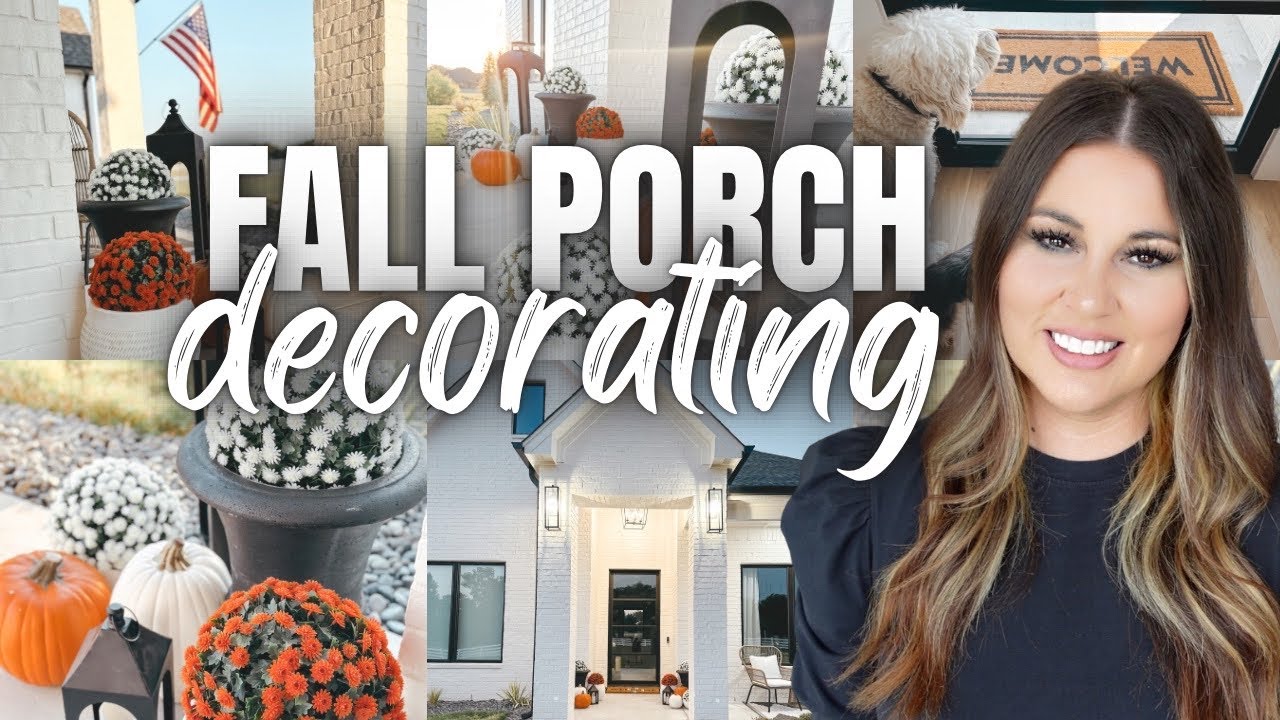 FALL FRONT PORCH Decorating 2023 | FALL DECORATE With Me 2023 | FALL ...