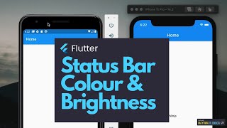 Status bar Colour and Brightness in 4mins - Flutter screenshot 4