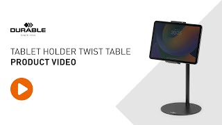 Tablet & Phone Holder Twist Table | DURABLE