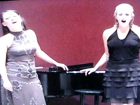 Betsy Wolfe and Ashley Brown sing Get Happy/Happy ...