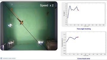 Sliding mode fuzzy control-based path-following control for a dolphin robot
