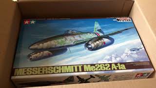 Tamiya Me262A1 és figurák unboxing