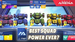 NEW Highest Hangar Power? | Mech Arena