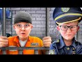 Braxton and Ryder as Monster Truck Kids in Police Video For Children