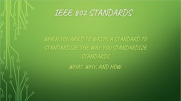 IEEE Standards, the big ones, anyway