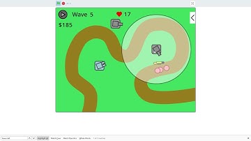 Tower Defense Game on Scratch
