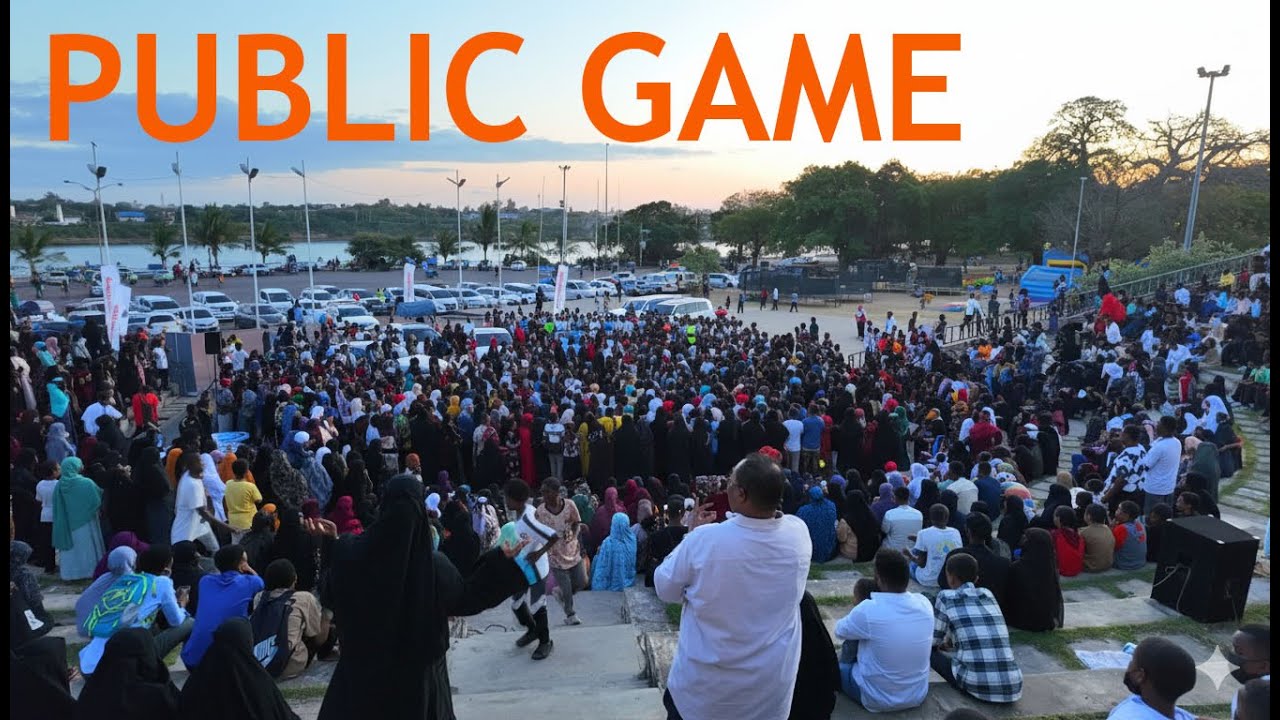WAA LA IS AAMUSIYAY GAME ADAG TEAM27 MOMBASA iyo MUQDISHO PUBLIC GANE
