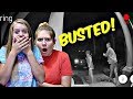 We Snuck Out and Got Caught!