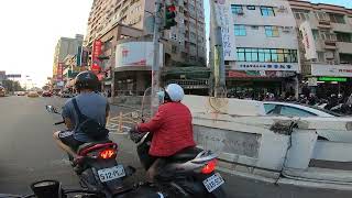 奇美下橋禁止右轉 妳更牛逼直接紅燈右轉 學到教訓了沒? #shorts