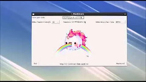 Hashicorn Rainbow Table Generator