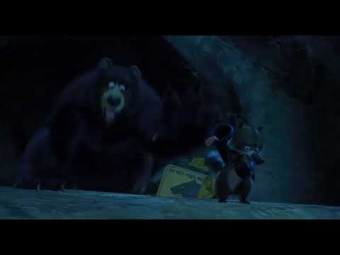 Over The Hedge. RJ stealing from the bear