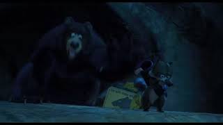 Over The Hedge. RJ stealing from the bear